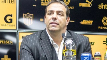 Ignacio Ruglio es presidente de Peñarol desde 2020. 
