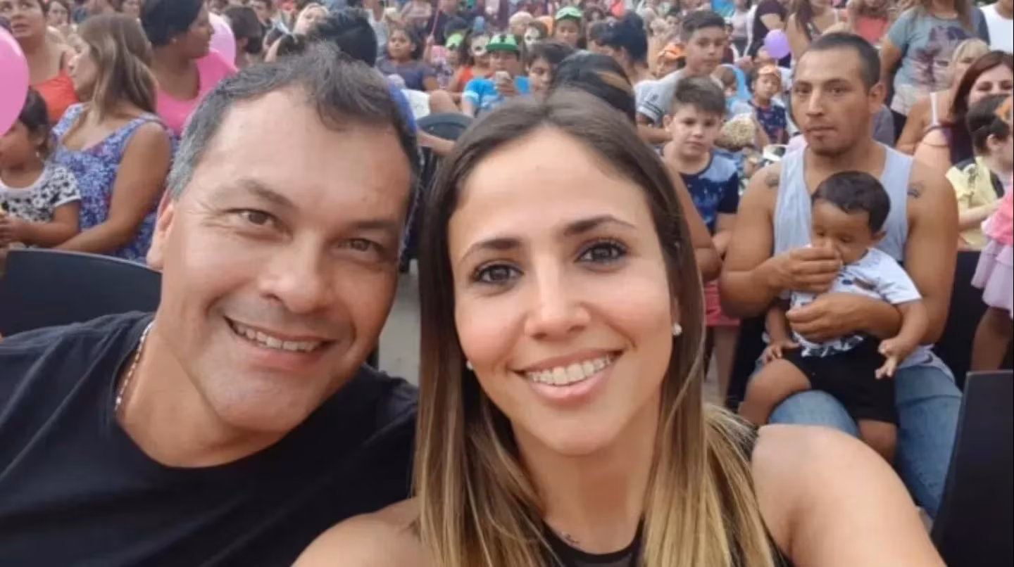 Romina Uhrig junto a su exmarido, Walter Festa. (Foto: Instagram /Romina Uhrig)
