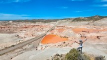 Imagen de Es como caminar debajo del mar: Rocas Coloradas, una joya oculta en la Patagonia