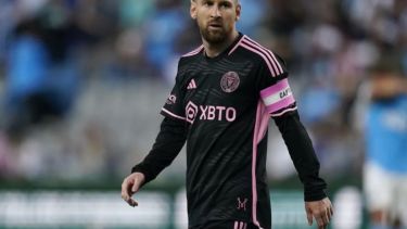 Leo Messi está en la lista de convocados y podría retornar en Inter Miami este sábado. Archivo 