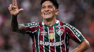 Germán Cano sigue intratable en Brasil: superó un récord de Pelé en la Copa Libertadores