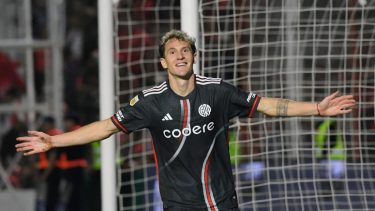 Colidio metió los tres goles de River ante Instituto. (Foto: Fotobaires)
