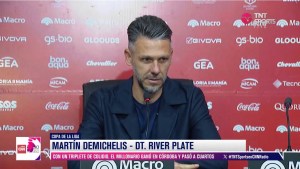 Demichelis se defendió de las críticas y cruzó a un periodista: «Tenés mala intención»