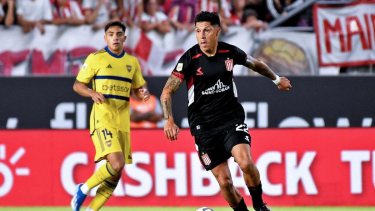 El partido Estudiantes - Boca se reanudaría este viernes.