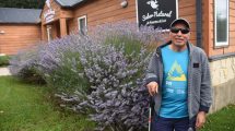 Imagen de El «Puente de Luz» que ilumina el camino de Miguel en la Patagonia Run