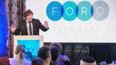 El presidente participó del Foro el año pasado cuando era candidato. Foto archivo