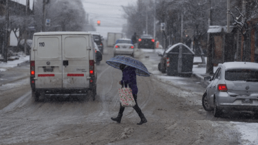 Hay alerta por lluvias para la zona cordillerana de Neuquén y Río Negro. Foto archivo.