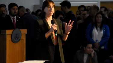 Leticia Esteves es vicepresidenta del PRO en Neuquén. Foto: Matías Subat.