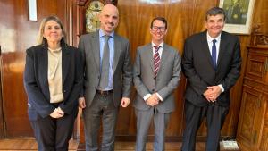 Buscan el aval de Caputo en Buenos Aires para la deuda de Neuquén