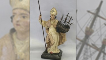 San Telmo es el patrono de marineros y navegantes.-