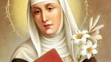 Santa Catalina de Siena es patrona de pobres y enfermos.-