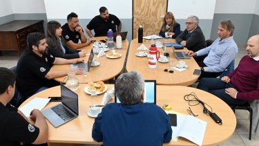 Este martes hubo un encuentro paritario por distintos temas. Salarios se discutirán mañana. Foto: Marcelo Ochoa.