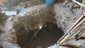 El túnel que la Policía descubrió tenía 14 metros de largo y estaba a un paso de acceder al interior del penal de Roca