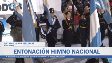 Figueroa y gobernadores patagónicos participan de la vigilia de Malvinas en Tierra del Fuego