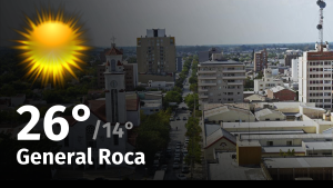 Clima en General Roca: cuál es el pronóstico del tiempo para hoy domingo 7 de abril