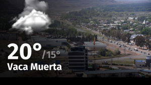 Clima en Vaca Muerta: cuál es el pronóstico del tiempo para hoy martes 16 de abril