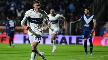 Gimnasia le ganó a Vélez en el arranque de la Liga Profesional. Foto: FBaires.