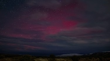 Así captó el fenómeno astronómico la cámara de Daniel Chiesa. Foto: gentileza