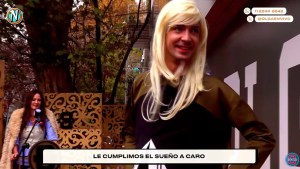 Increíble: Caro Pardíaco cumplió su sueño en vivo, ¿cuál era?