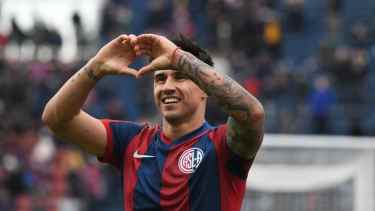 Adam Bareiro puso en duda su futuro en San Lorenzo.