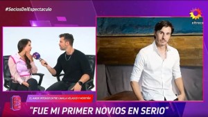 Camila Velasco reveló que fue novia de Roberto Garcia Moritán y aclaró si él le fue infiel con Pampita