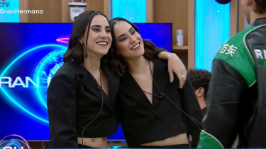 Lucía entró con su gemela a la casa de Gran Hermano. 