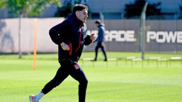 Javier Altamirano se reincorporó a los entrenamientos de Estudiantes