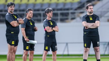 Gallardo evitó referirse a su salida del Al-Ittihad.