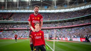 Con un gol de Garnacho, el Manchester United se quedó con la FA Cup ante el City