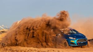 Rally Neuquino: Skruta abrochó el doblete en un final apasionante en Añelo