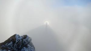 Recorren la ruta 40 desde la Patagonia, subieron al Piltriquitrón y vieron un fenómeno que no olvidarán