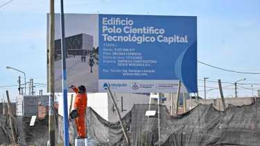 Las obras del polo tecnológico en la zona de Soldi y Los Paraísos (Florencia Salto)