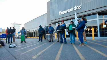 Se trata del hipermercado Chango Más ubicado en exRuta 22 y Perticone. Foto: Matías Subat.