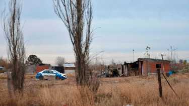 La colonia Rural Nueva Esperanza está ubicada en la meseta. Foto: Matías Subat. 