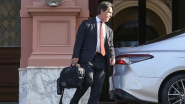 El jefe de Gabinete, Nicolás Posse. 