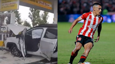 Tiago Palacios de Estudiantes chocó mientras manejaba alcoholizado. 