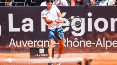 Etcheverry cayó en el tie-break del tercer set en la final del ATP de Lyon.
