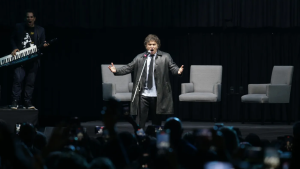 El presidente Milei promueve el socialismo