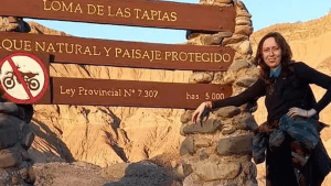 Retiraron de la grieta el cuerpo de Julia Horn, la turista alemana que murió en San Juan