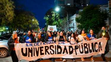 En el año, hubo dos marchas por el recorte del presupuesto universitario. Foto: archivo 