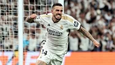 Joselu marcó el doblete para darle la victoria agónica al Real Madrid frente al Bayern Munich.