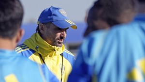 Diego Martínez prepara el debut de Boca en la Liga Profesional con varias ausencias de peso
