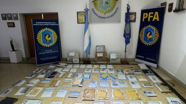 La defraudación asciende a los 1.500 millones de pesos Foto: gentileza  Policía Federal. 