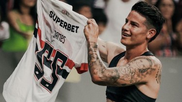 James Rodríguez suena como posible refuerzo de Boca.