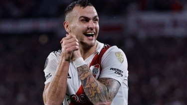 González Pirez sufrió un desgarro y es baja en River.