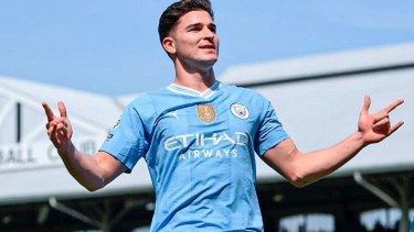 El PSG de Francia está interesado en Julián Álvarez, que puede irse del City