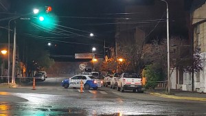 Corte en el centro de Neuquén por la despedida de Guillermo Pereyra