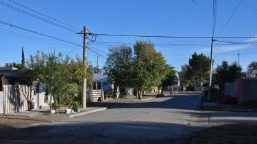 El chico de 16 años fue asesinado en el barrio Lavalle en Viedma. Foto: Marcelo Ochoa. 