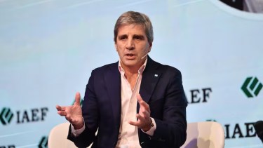 El ministro de Economía, en el IAEF.