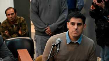 Pablo Parra, imputado por el femicidio de Agustina Fernández. Foto: Florencia Salto